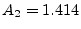 $ A_2=1.414$