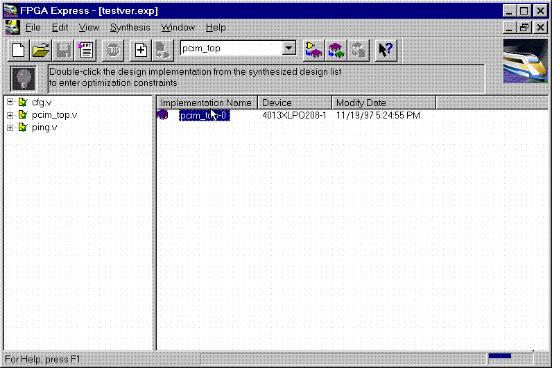 Figure 5- Open implementation