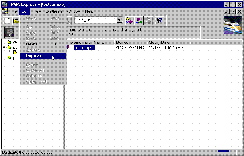 Figure 16- Duplicating the Implementation