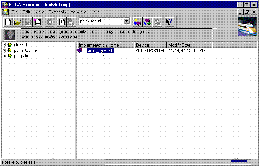 Figure 5- Open implementation