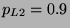 $p_{L2} = 0.9$