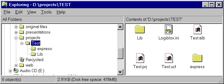  Figure 5-	Creating the 'express' subdirectory