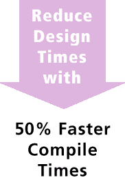 50% Faster Compile Times