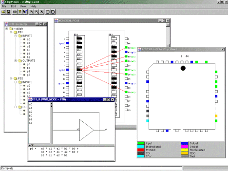 CPLD ChipViewer Interface