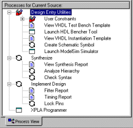 Project Navigator Interface