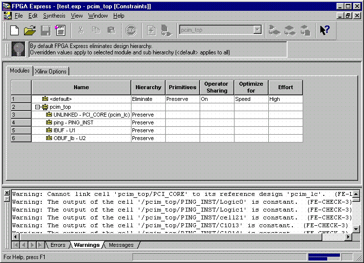  Figure 5- Preserve Hierarchy