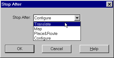 Figure 11- Setting the Flow Engine to 'Stop'