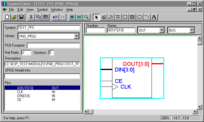 Figure 3-  Symbol Editor